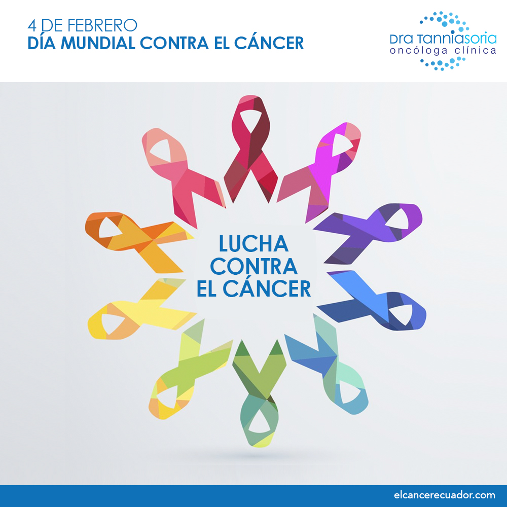 4 de febrero Día mundial contra el cáncer Dra Tannia Soria