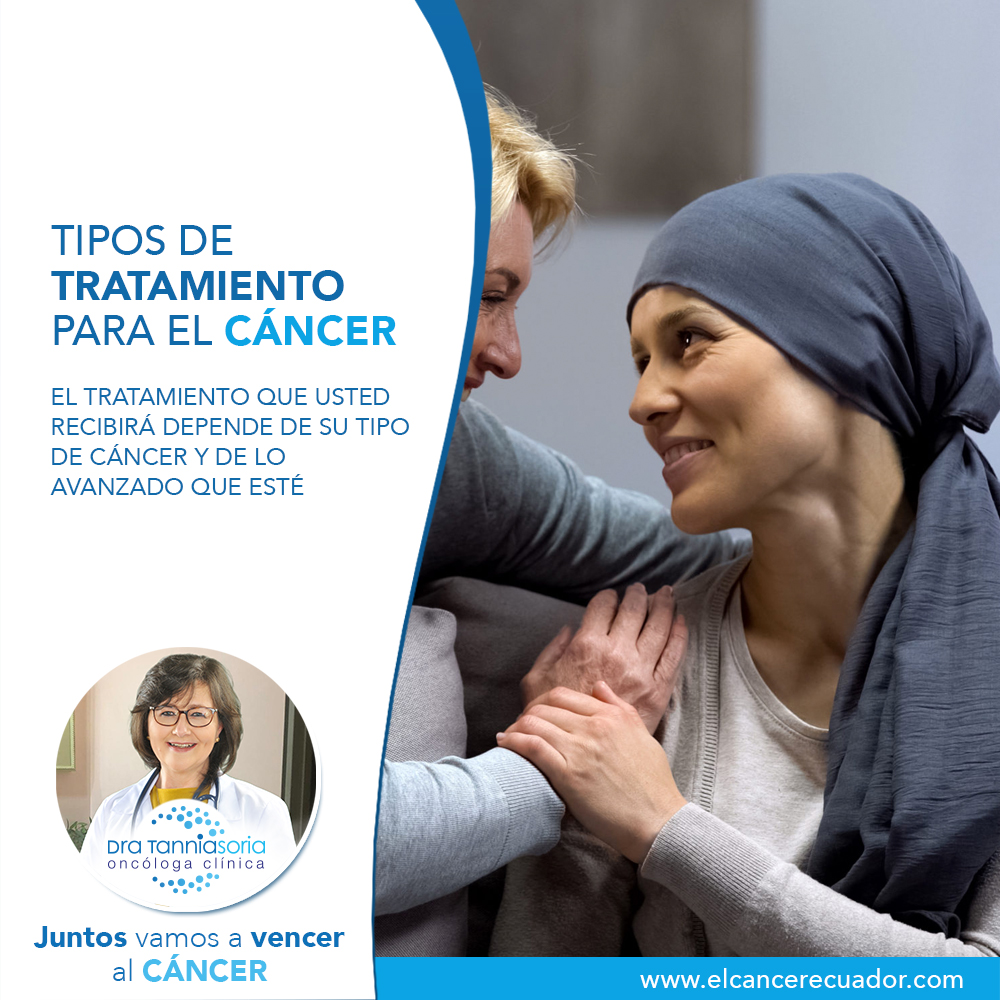 Tipos de tratamiento para el cáncer