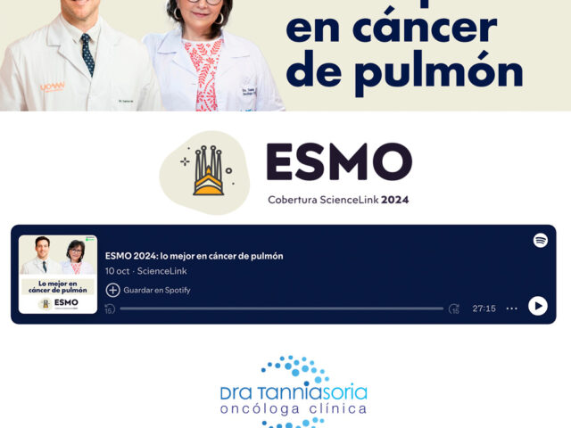 Lo mejor en cáncer de pulmón ESMO 2024